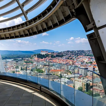 Sky Park 1 - Castle View From Bed, Luxurious #instaworthy In Downtown Center, Parking Included, Address In Town Apartment