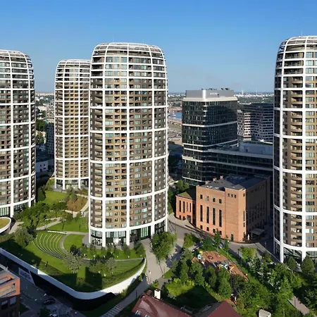 Sky Park 1 - Luxurious #instaworthy In Downtown Center With Included Parking, Address In Town Apartment Bratislava