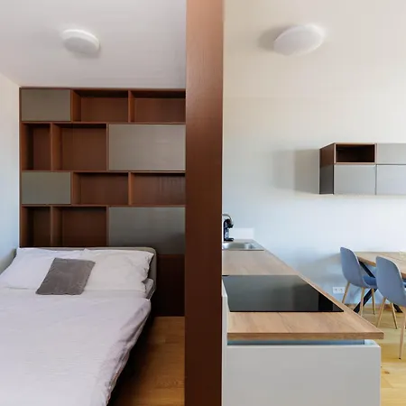 Sky Park 1 - Castle View From Bed, Luxurious #instaworthy In Downtown Center, Parking Included, Address In Town * Братислава