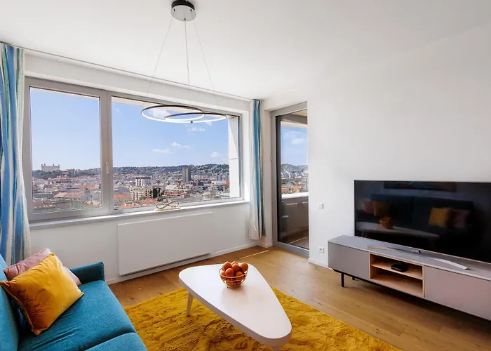 Sky Park 1 - Luxurious #instaworthy In Downtown Center With Included Parking, Address In Town Lejlighed