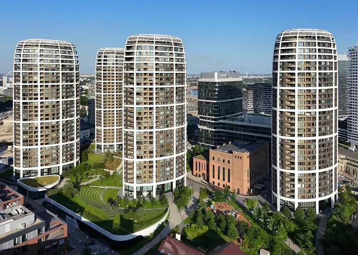 Sky Park 1 - Luxurious #instaworthy In Downtown Center With Included Parking, Address In Town Lejlighed Bratislava